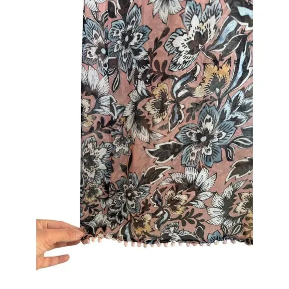 REVOLVE For Love and Lemons Gracie Floral Long Sleeve Maxi Dress Size Small - Picture 8 of 10